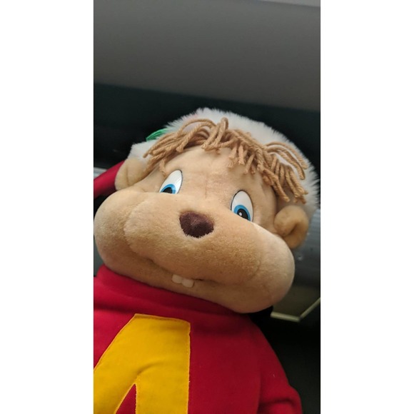 Vintage Alvin and the Chipmunks Christmas Stuffed Plush with Original Box RARE! - Picture 3 of 13